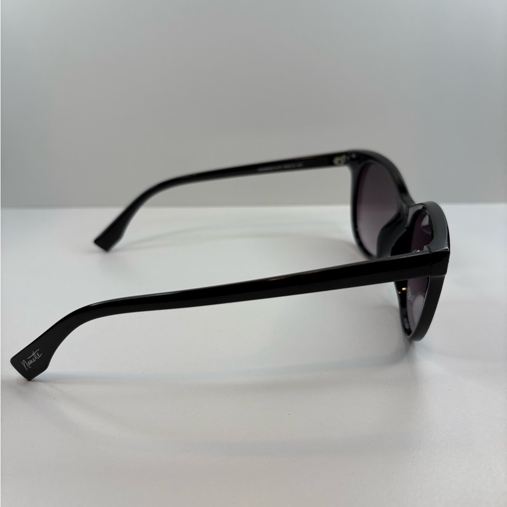 NANETTE LEOPRE SUNGLASSES HHNN0214-R NN313 OX BLACK SUNGLASSES - Picture 6 of 15